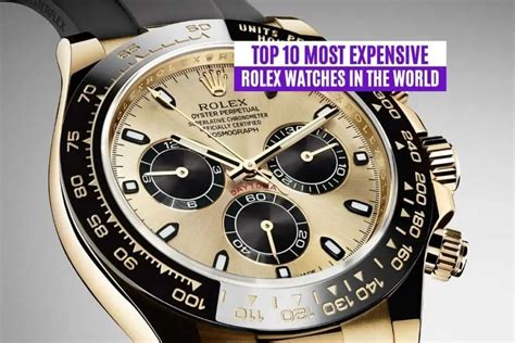 expensive rolex watches|rolex watches highest price.